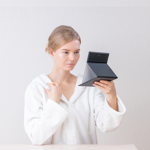 कॉम्पैक्ट फोल्डिंग मिरर एम ब्लैक