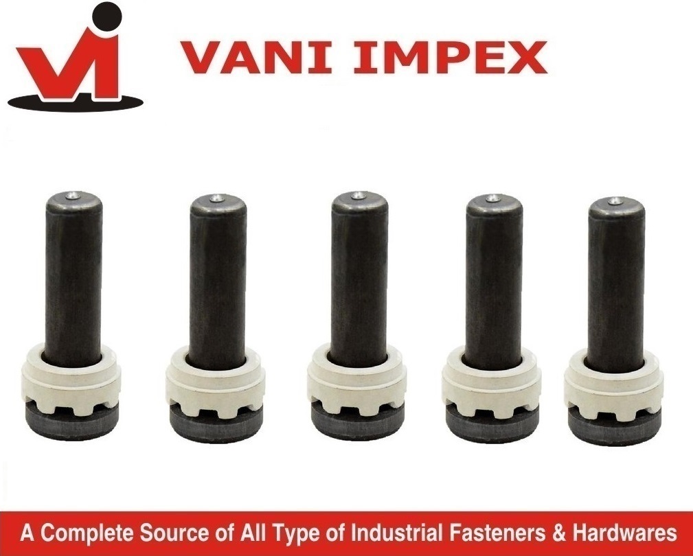 Shear Stud - Mild Steel M16 To M25, Black | 100 Pack, High Production Capacity, Efficient Delivery, Durable Material