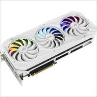  ASUS GeForce RTX 3090 रिपब्लिक ऑफ गेमर्स स्ट्रिक्स व्हाइट एडिशन ग्राफिक्स कार्ड