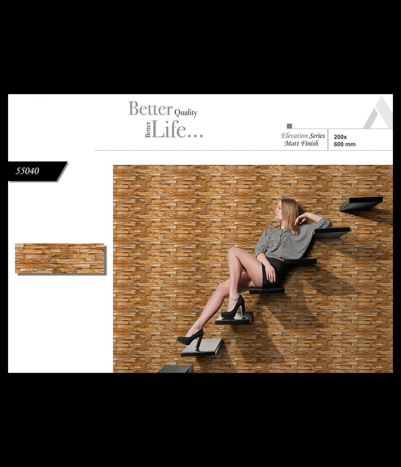 Ceramic Wall Tiles - 12x18 Inches, Multi Color | Premium Quality, Vitrified Technique, 6-8mm Thickness, Rustic & Marble Series Available