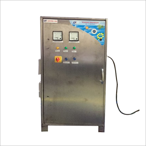 Industrial Ozone Generator - Stainless Steel , Customized Size | 220 Vac, 50 Hz Power Source, Manual Automation For Effluent Treatment