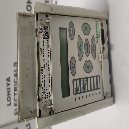 Schneider Electric P122b00z312cd1 Overcurrent Relay - Compact Design, Dual-phase Operation , Accurate Overcurrent Protection
