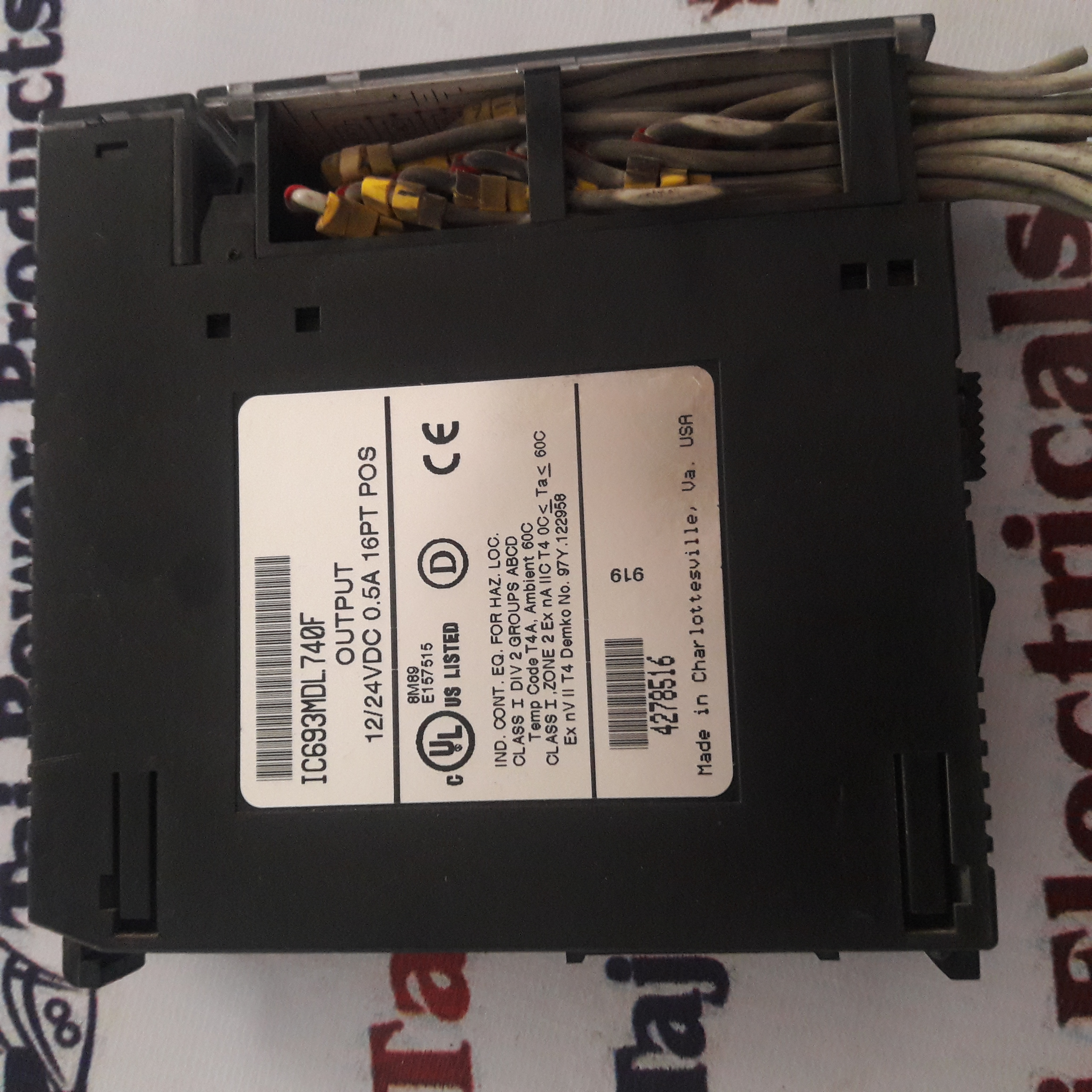 Ge Fanuc Ic693mdl740f - Application: Industrial Automation