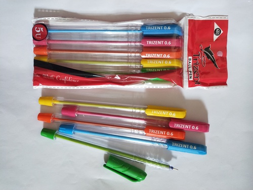 स्टेटिक बॉल पेन (कलर बॉडी)