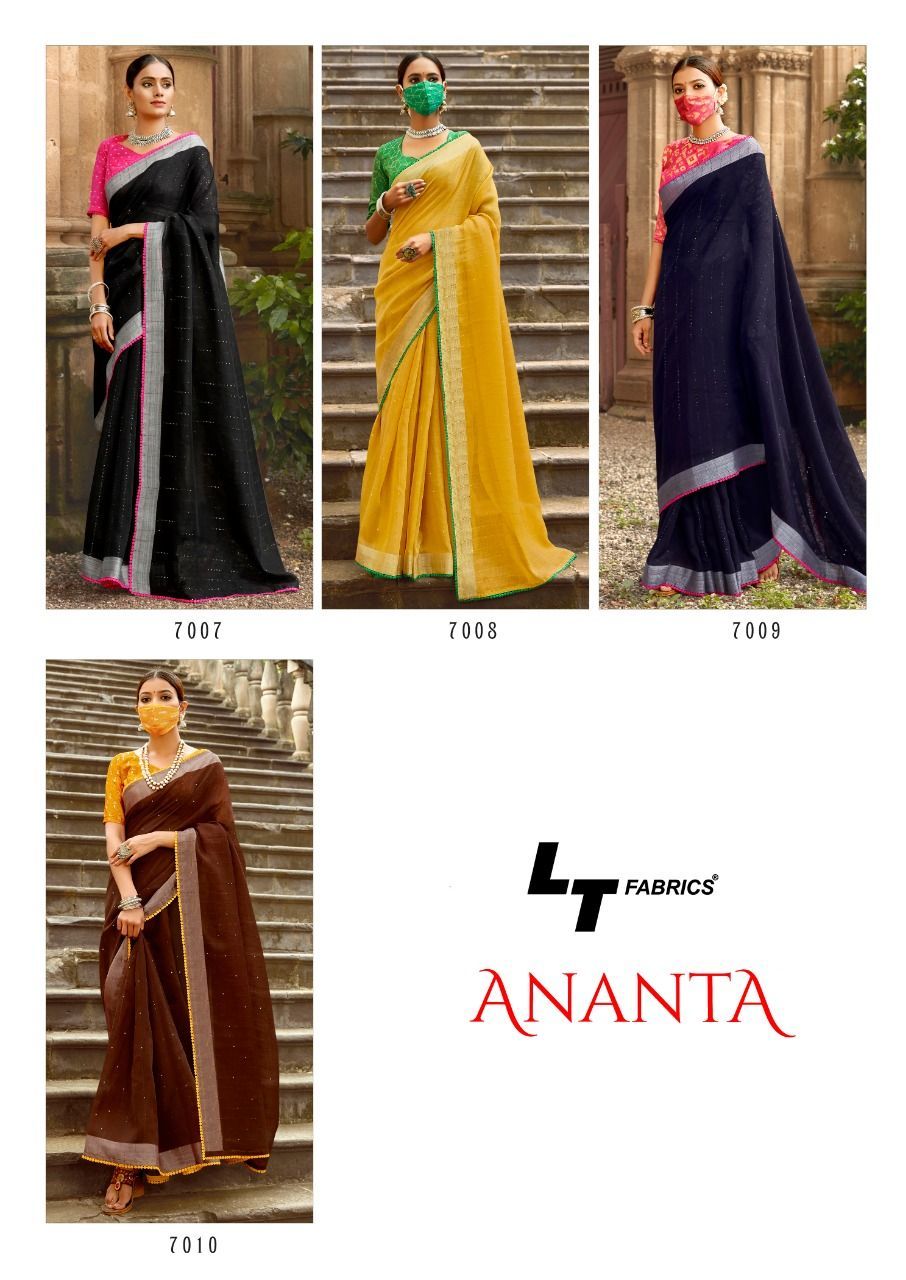 Dry Cleaning Linen Designer Saree