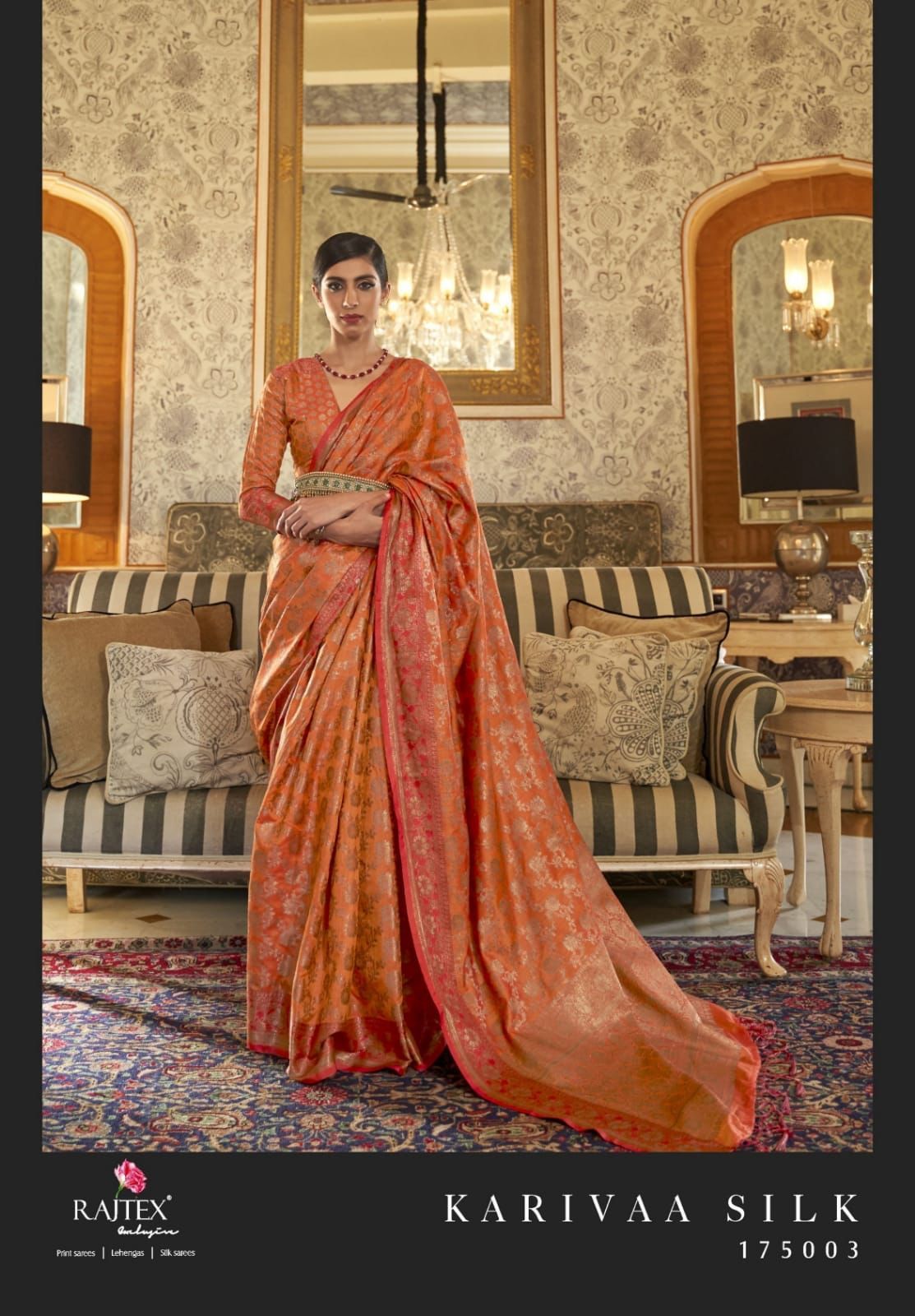 Dry Cleaning Linen Designer Saree