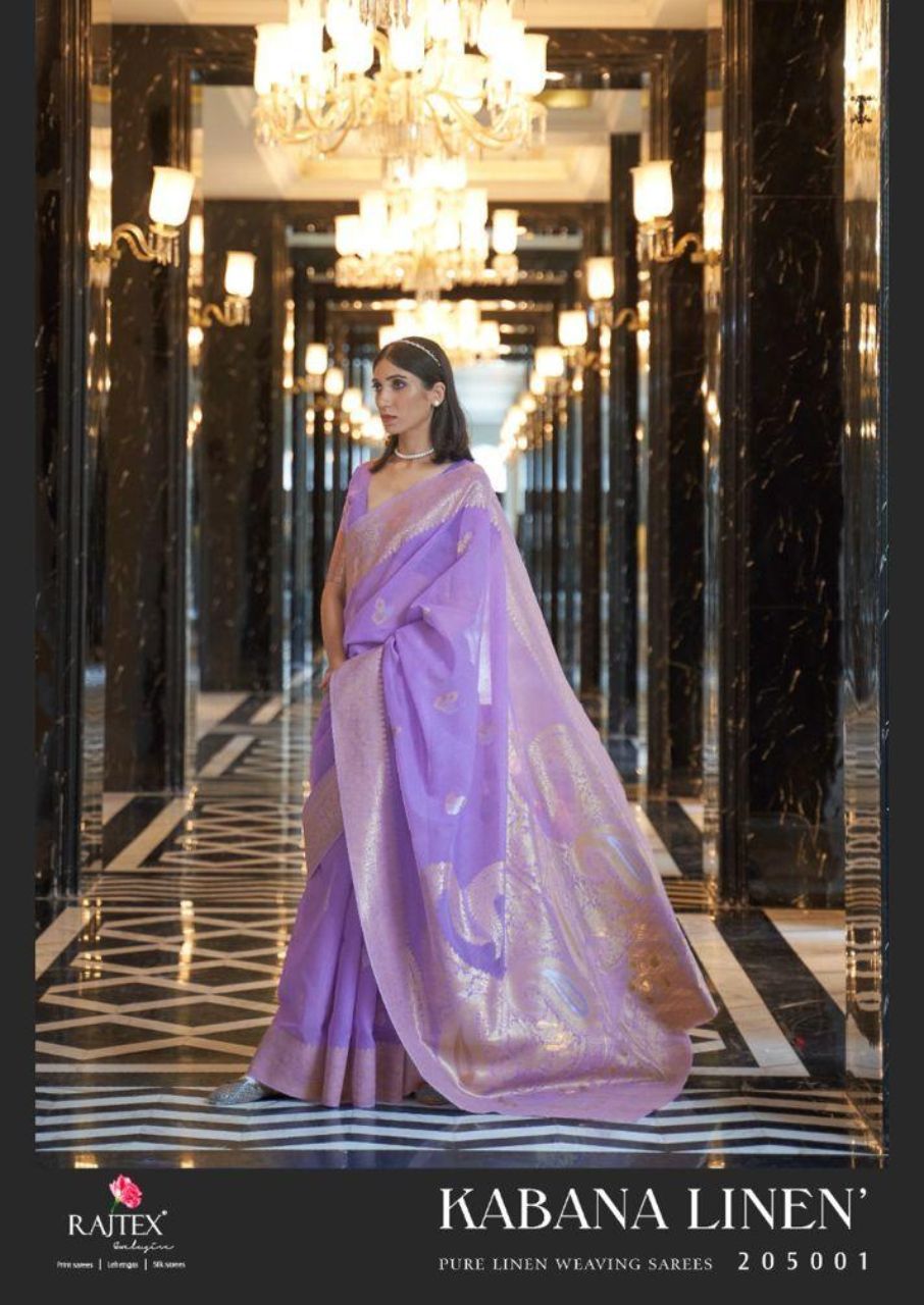Dry Cleaning Linen Designer Saree