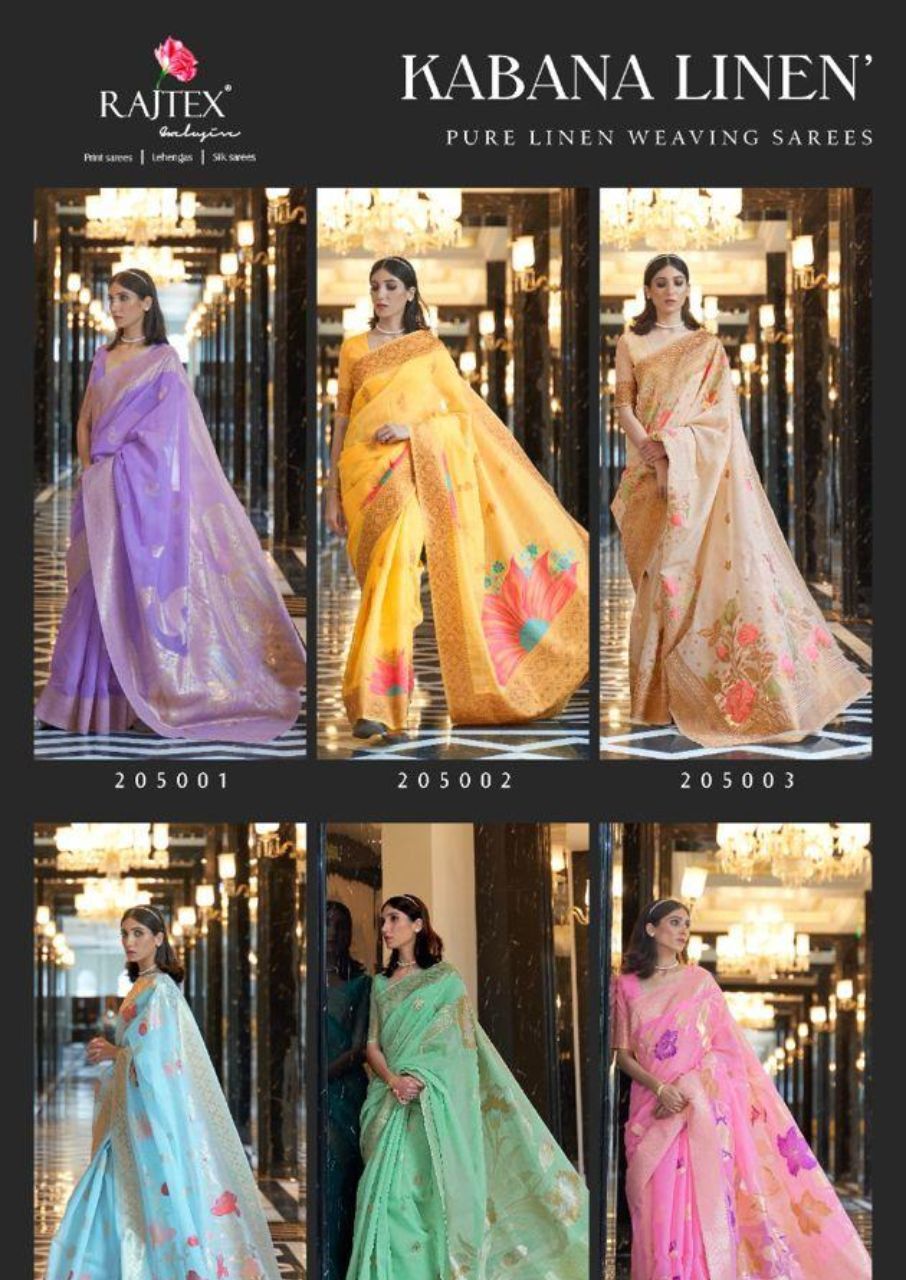 Dry Cleaning Linen Designer Saree