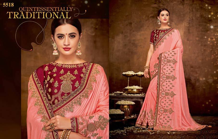 Brown Lilen Saree