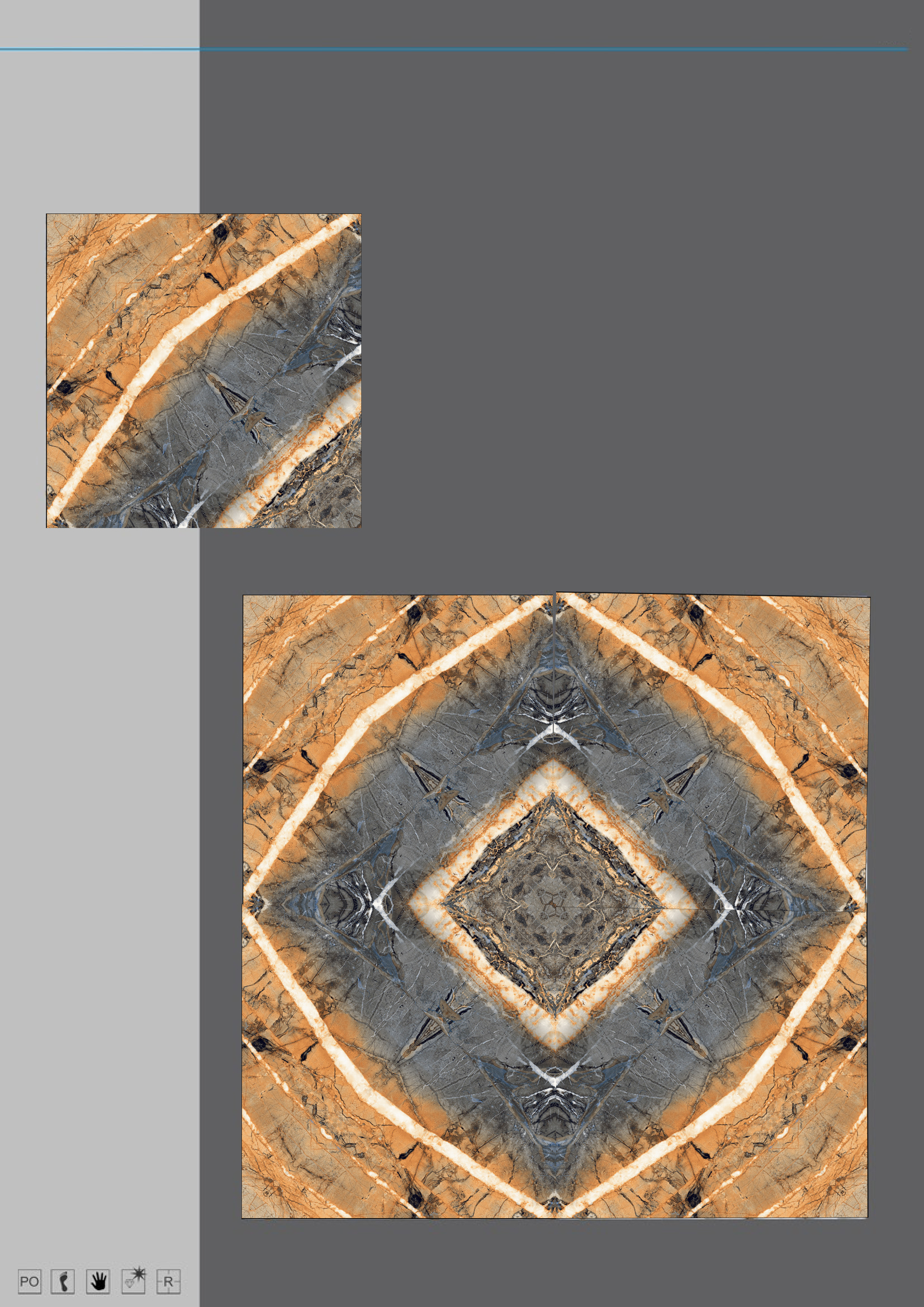 Wooden Matt Series Application: Floor Tiles