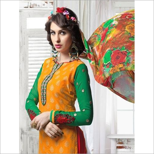 मल्टीकलर लेडीज़ फैंसी सलवार सूट