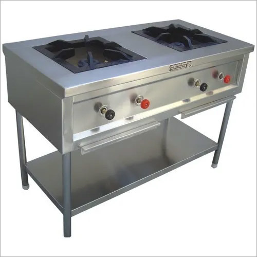 Commercial Ss Two Burner Range Application: Restaurant
