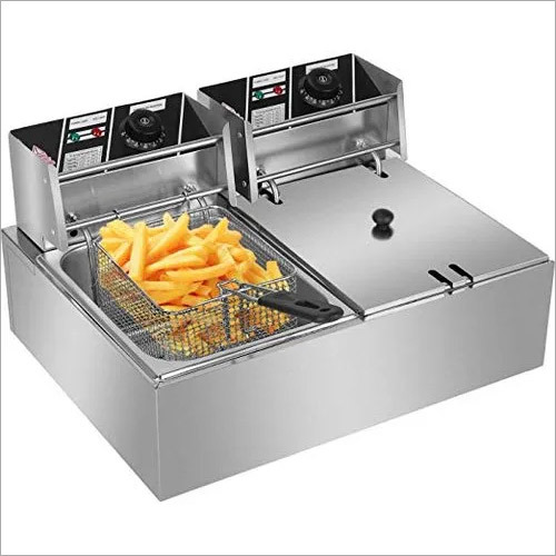 Commercial Electric Fryer Double Tank Dimension (L*W*H): 530 X 425 X 280 Millimeter (Mm)