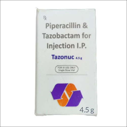 Piperacillin and Tazobactam for Injection IP 4.5g