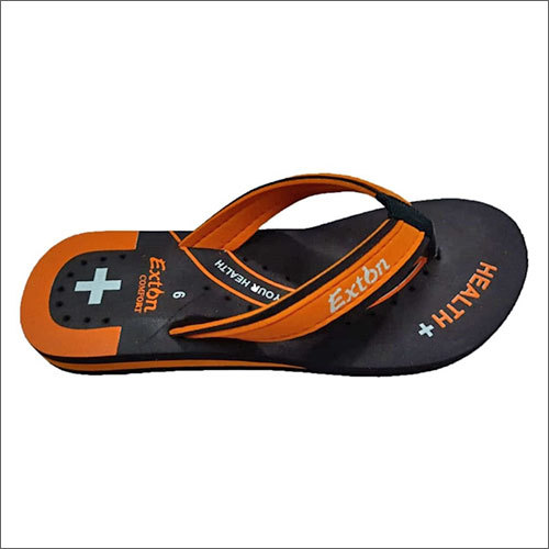 Red & Black Ladies Health Plus Ortho Comfortable Slippers