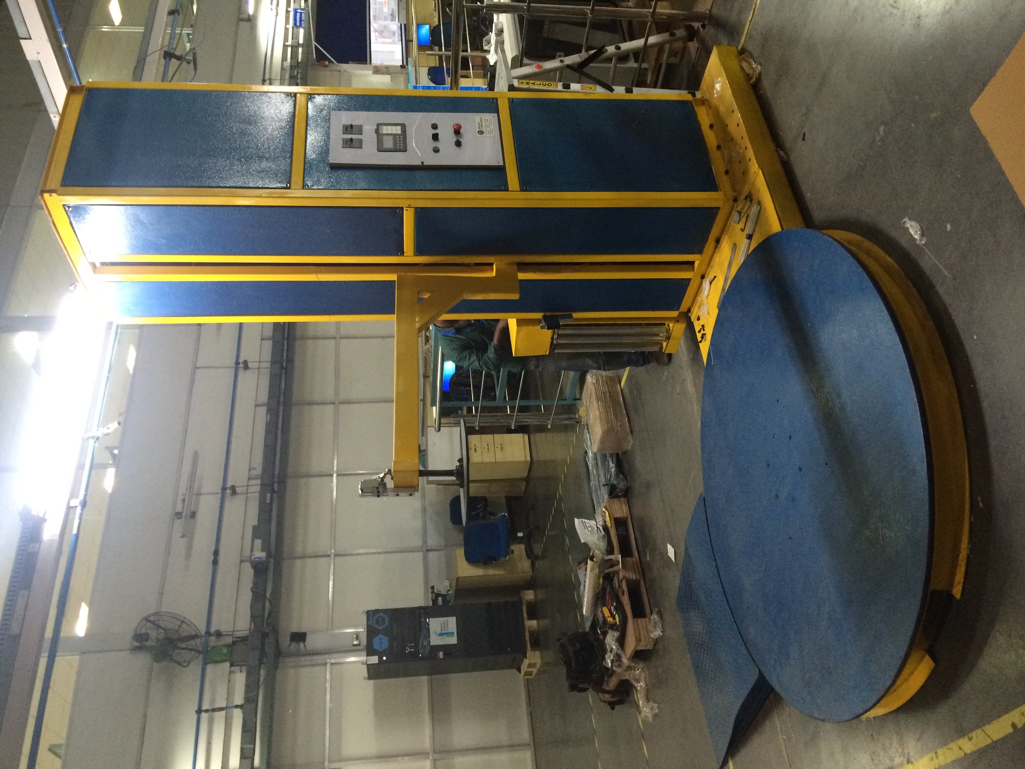 Automatic Pallet Stretch Wrapping Machine By Dipack Corporation