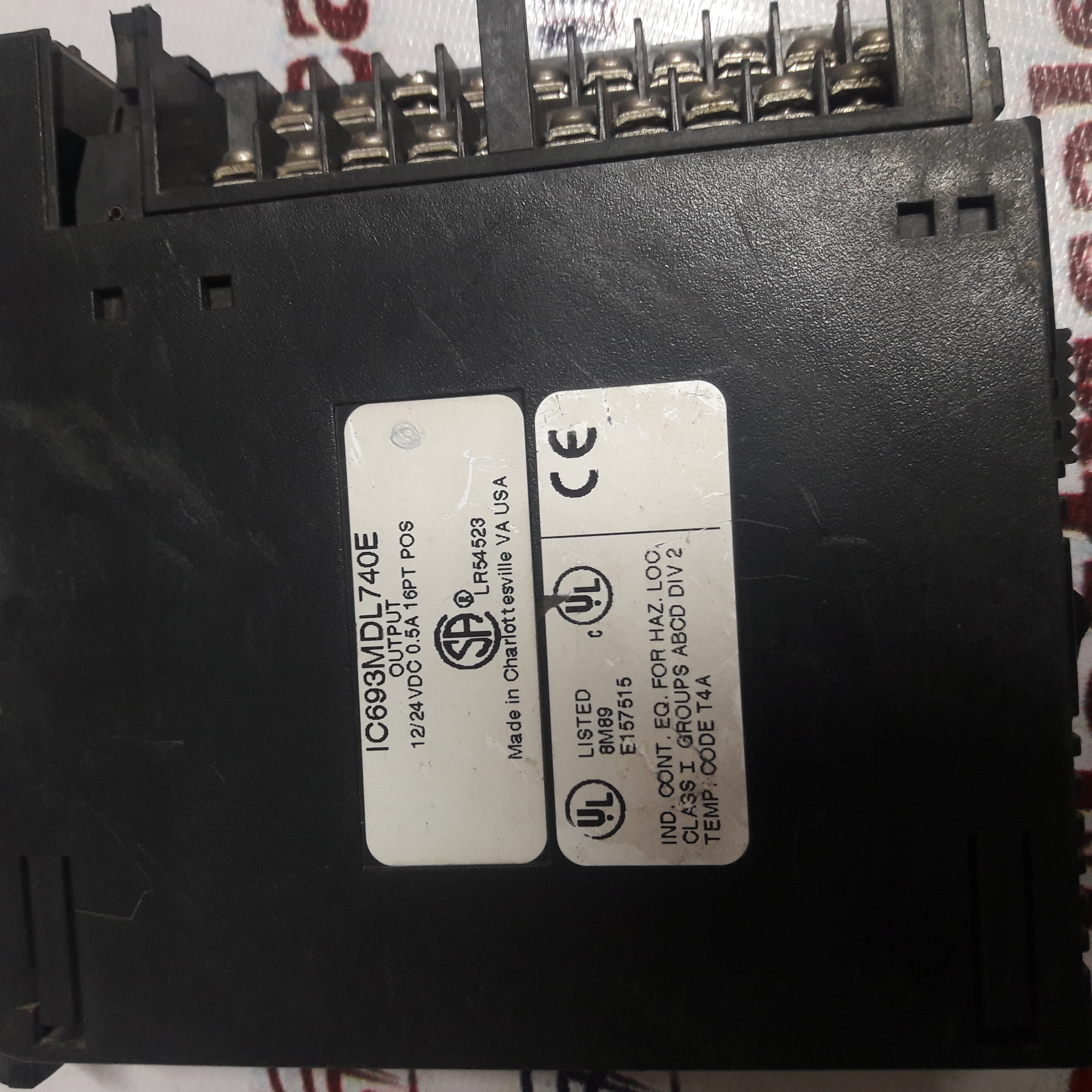 Ge Fanuc Ic693mdl740e