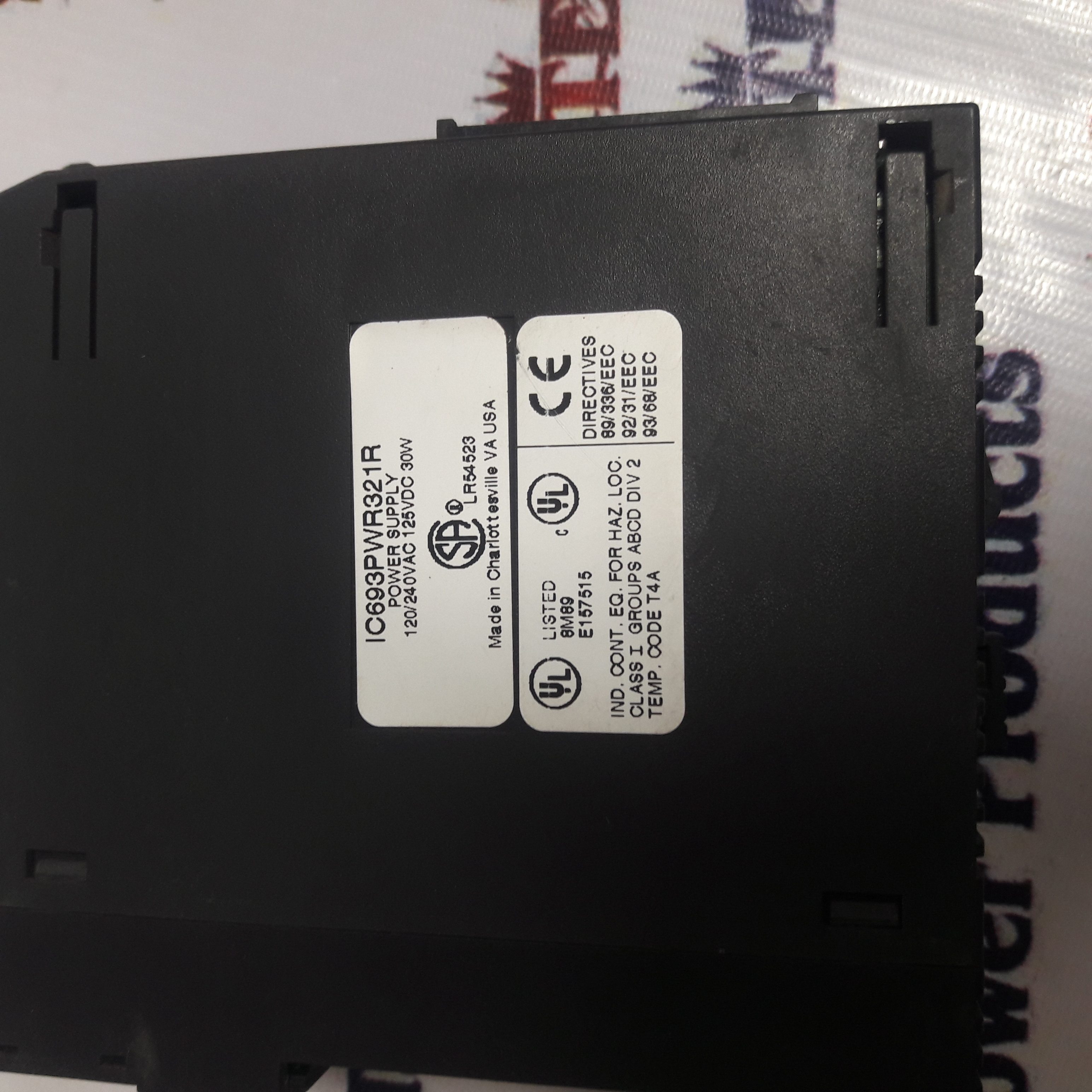 Ge Fanuc Ic693pwr321r