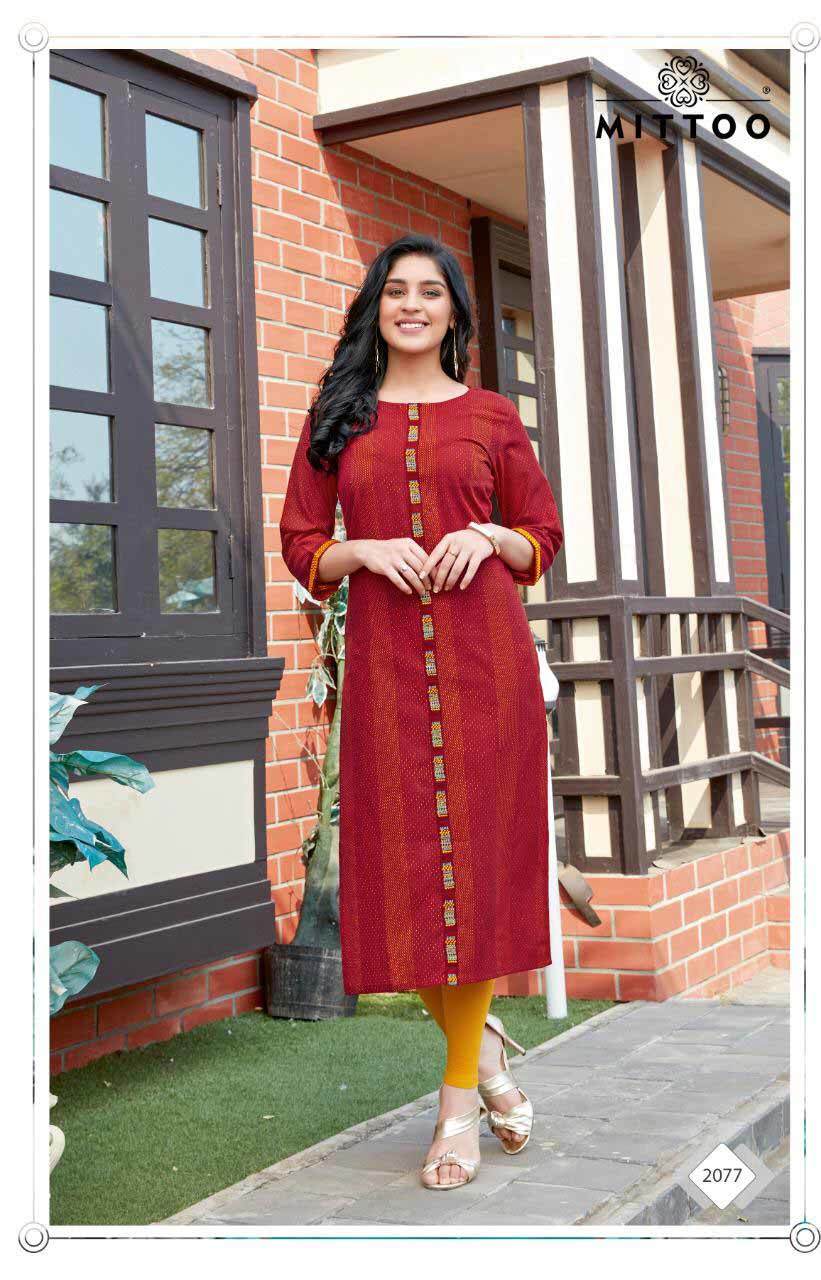 Cotton Denim Kurtis