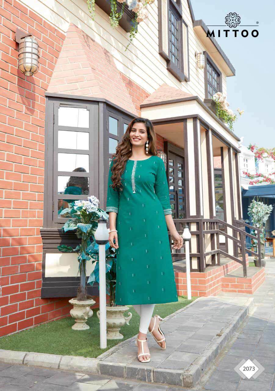 Cotton Denim Kurtis