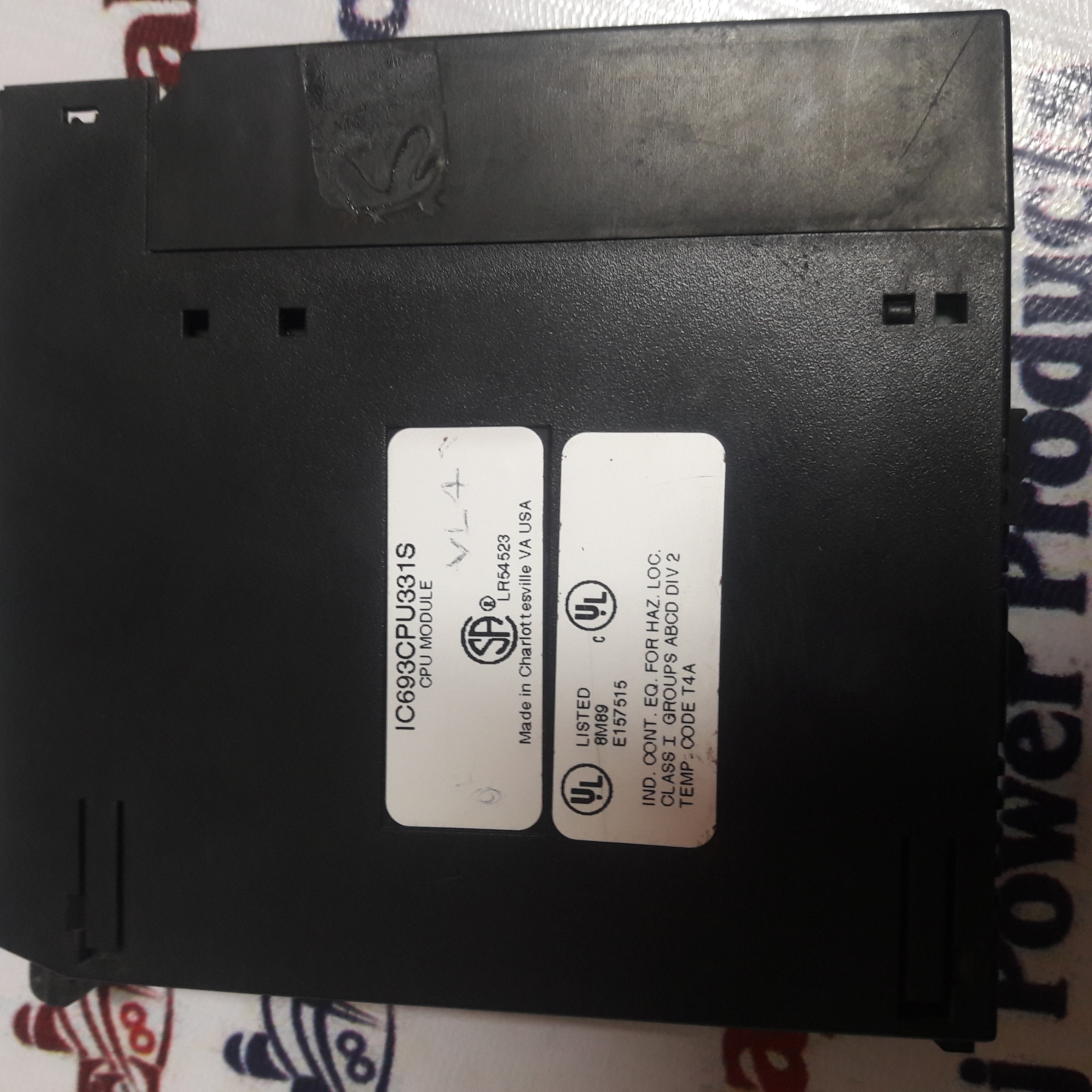 Ge Ic693cpu331s - Application: Industrial Automation