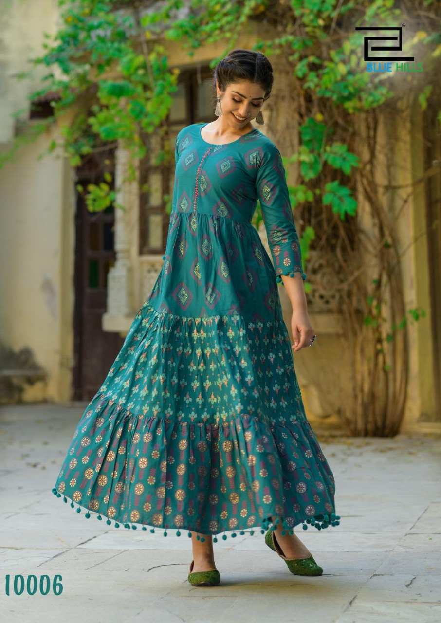 Cotton Denim Kurtis