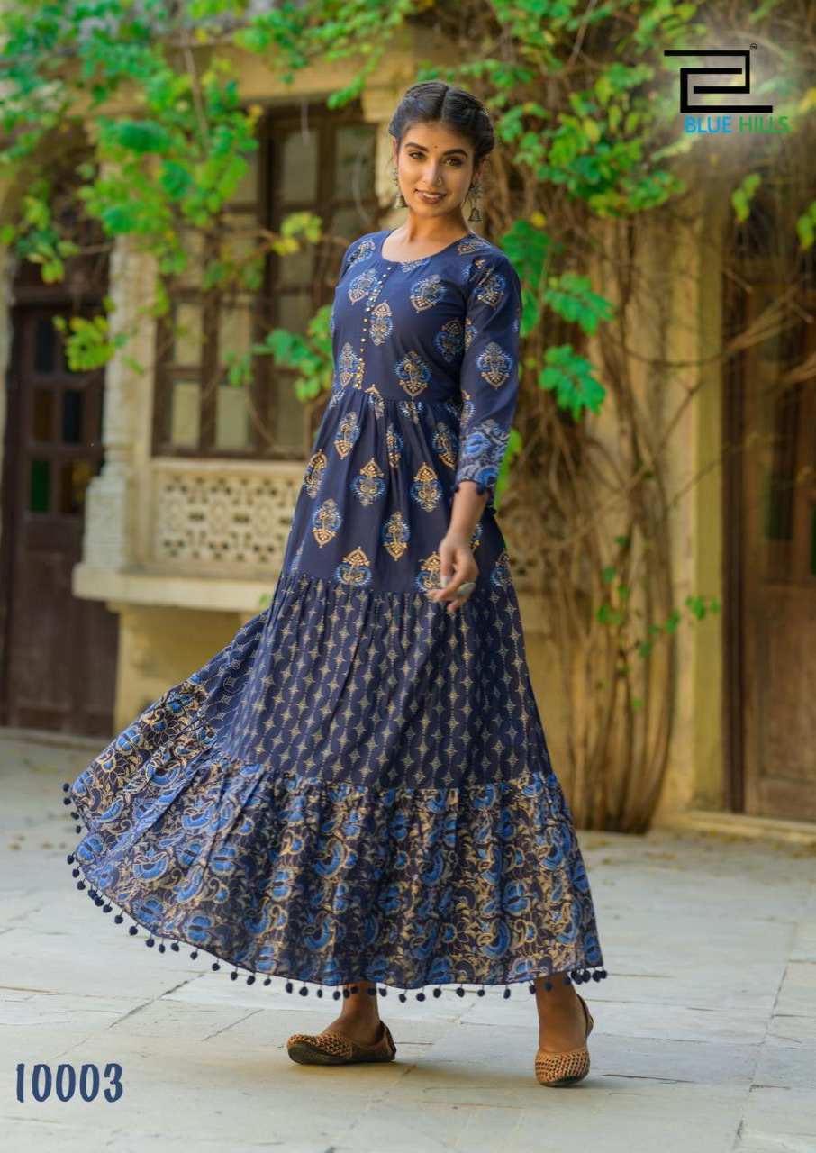 Cotton Denim Kurtis