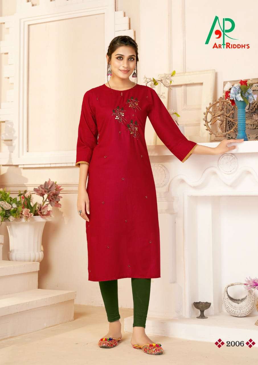 Cotton Denim Kurtis