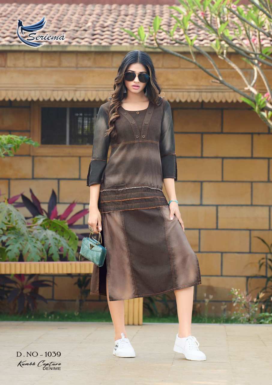 Cotton Denim Kurtis