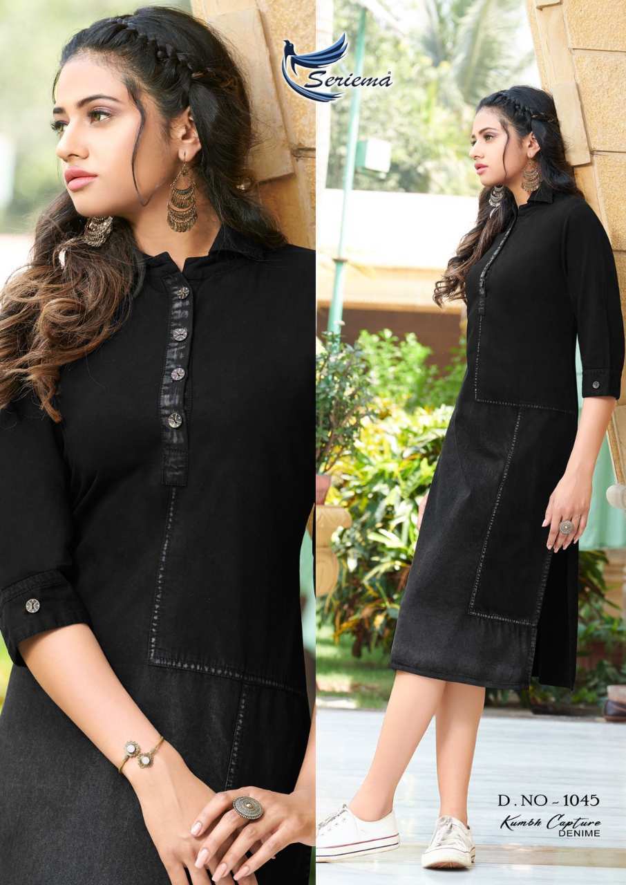 Cotton Denim Kurtis