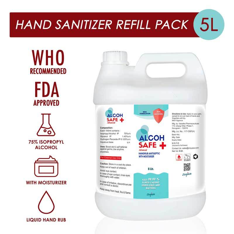 Alcohsafe Advanced 5 Ltr