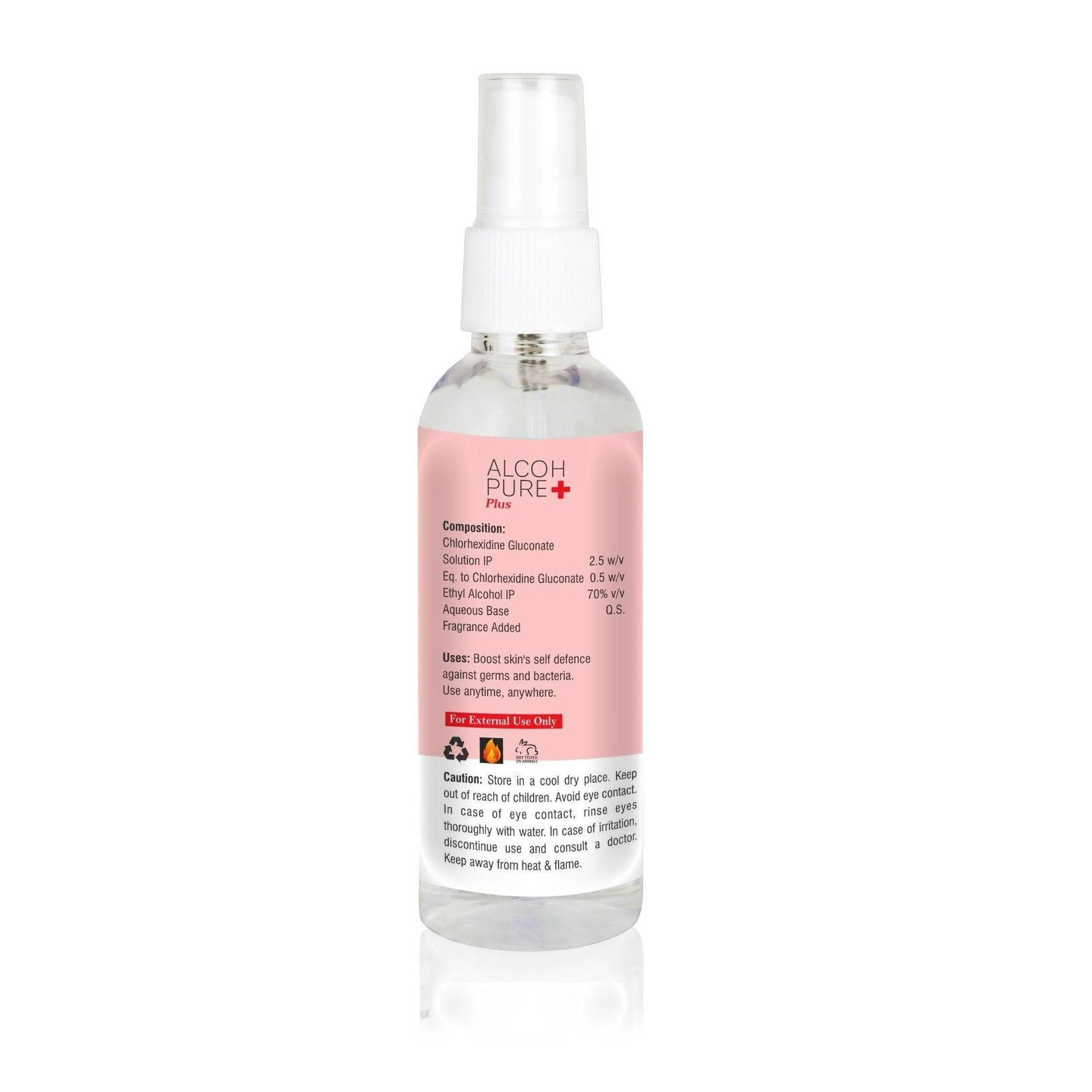Alcohpure Plus 100 Ml Spray