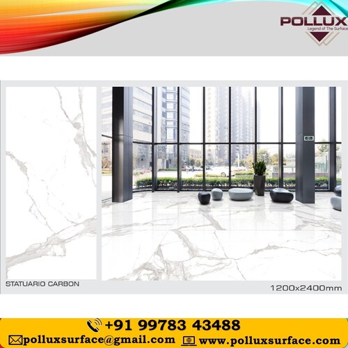 Polished Tiles - Porcelain, 30x60 cm to 80x80 cm Sizes, Gloss and Matt Finishes | Acid-Resistant, Non-Slip, Wear-Resistant, Available in Various Colors