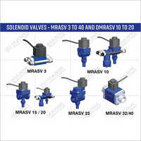 सोलेनॉइड वाल्व-MRASV 3 से 40 और DMRASV 10 से 20