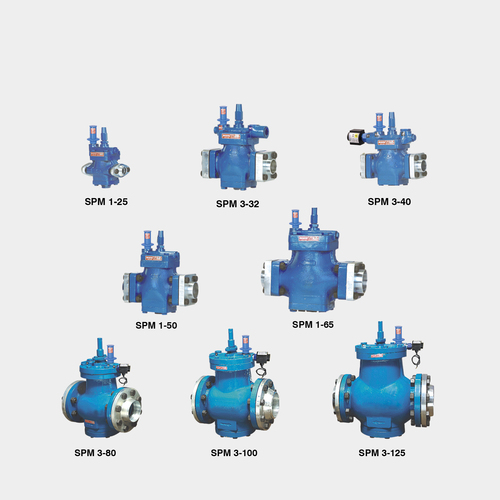 दबाव और तापमान नियामक टाइप एसपीएम और पायलट वाल्व
