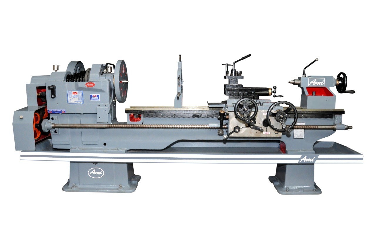 Extra Heavy Duty Lathe Machine - Metal, Semi Automatic, Human Machine Interface | Simple Control For Optimal Performance