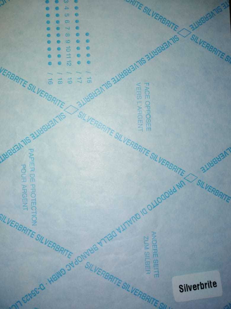 Vci Paper For Silver - Color: Light Blue