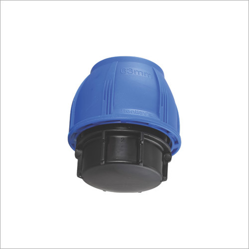 Pp End Cap - Color: Black & Blue