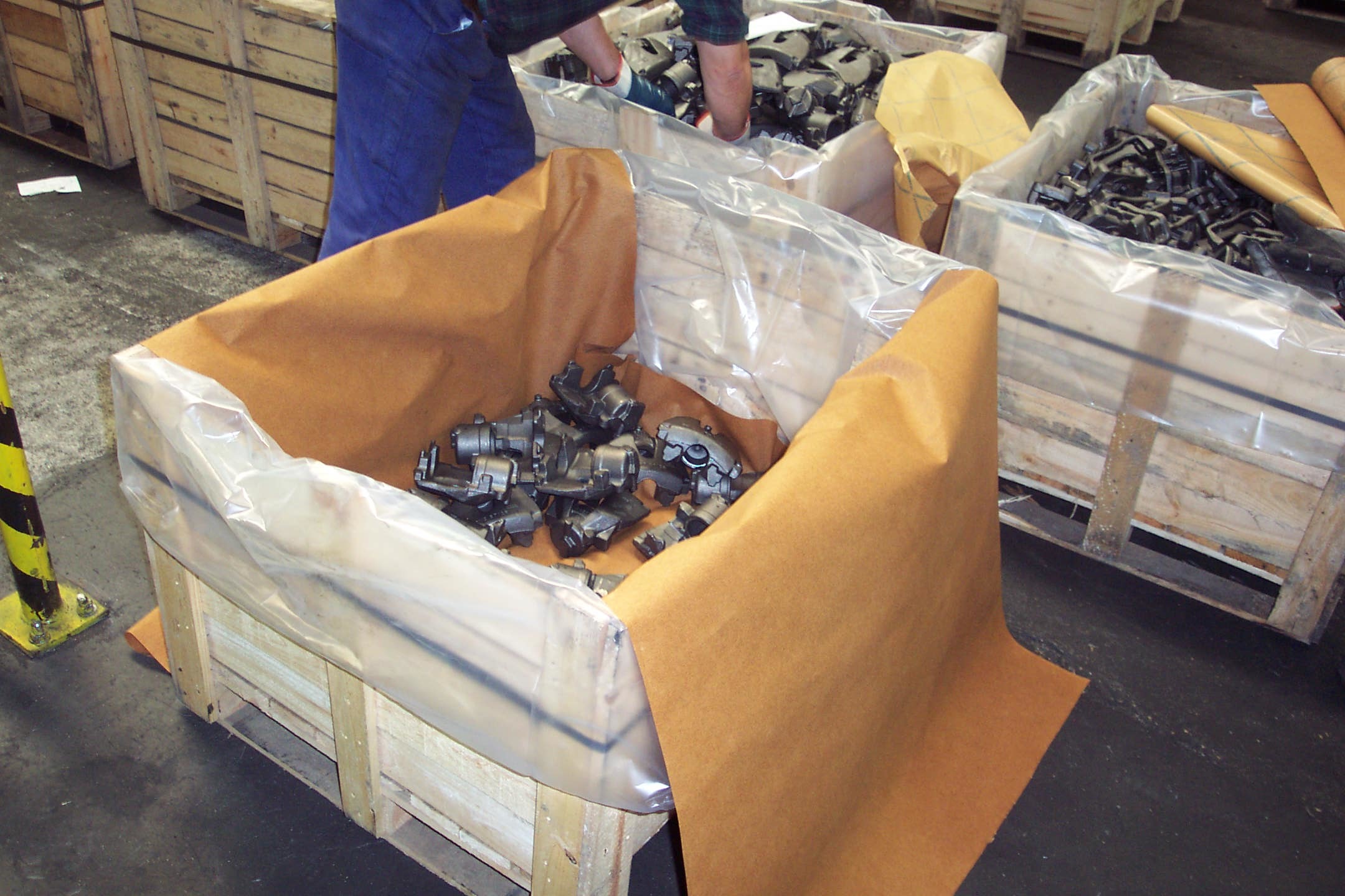 Ferrogard Vci Papers Application: Iron