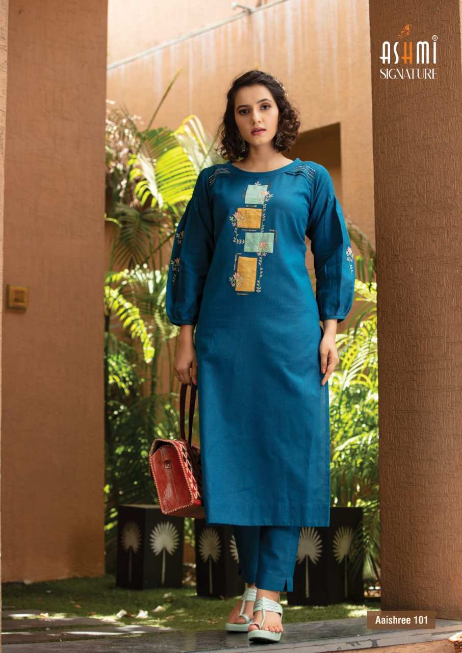 Cotton Flex Kurti With Pant