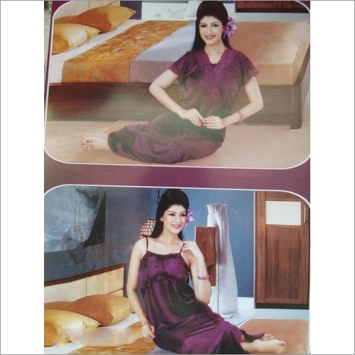 महिलाओं के लिए टू पीस नाइटी साइज़: बड़ा