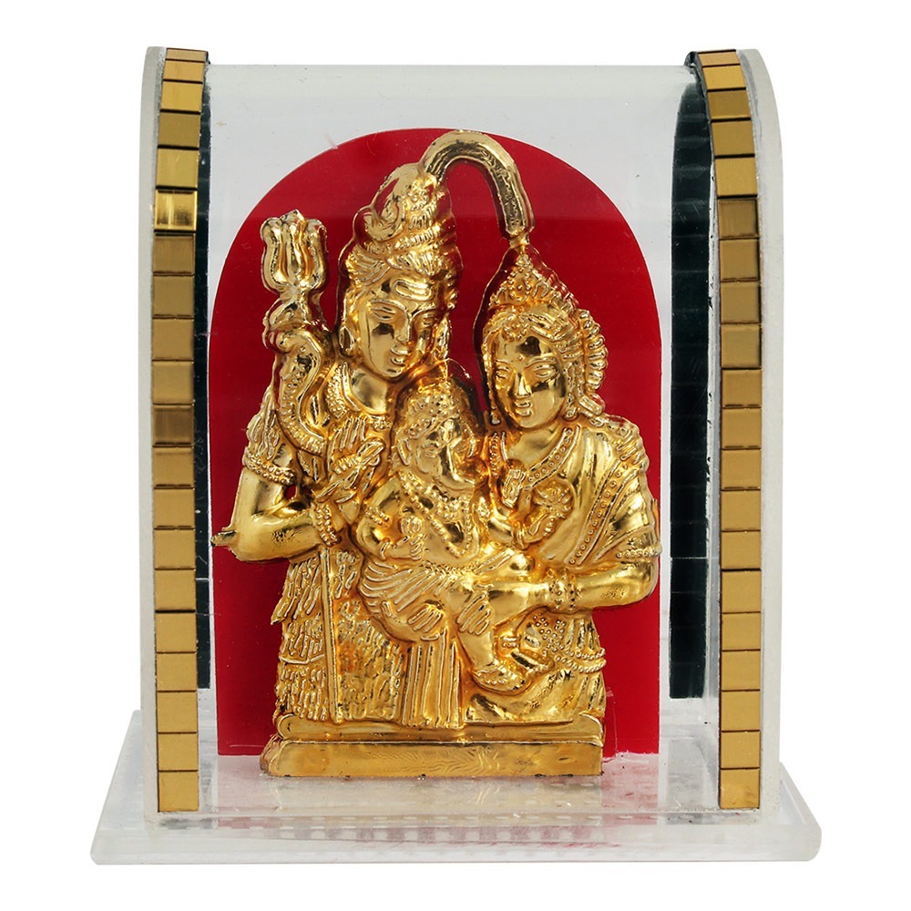 Cabinet Statue - Resin, 2.25x2.25 Inch, Gold & Silver | Intricately Designed, Moisture Resistant, Zero Maintenance, Anti Tarnish Treatment