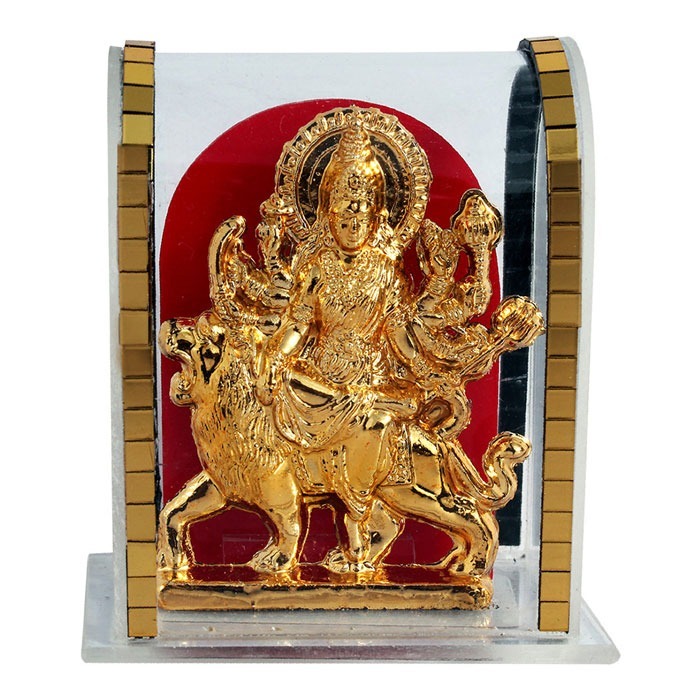 Cabinet Statue - Resin, 2.25x2.25 Inch, Gold & Silver | Intricately Designed, Moisture Resistant, Zero Maintenance, Anti Tarnish Treatment