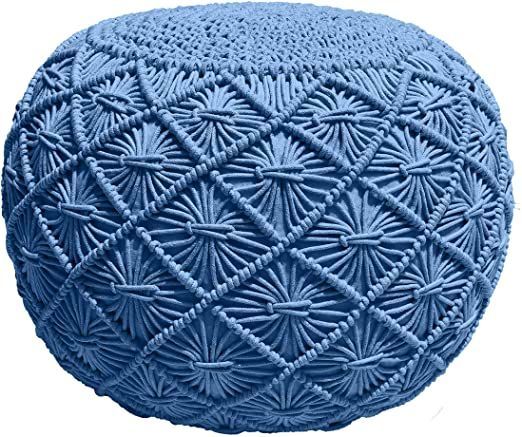 Macrame Pouf Application: Hotel