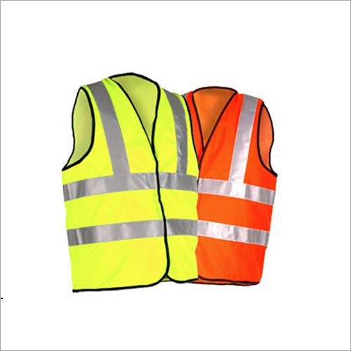 Yellow And Orange Reflective Safety Jacket