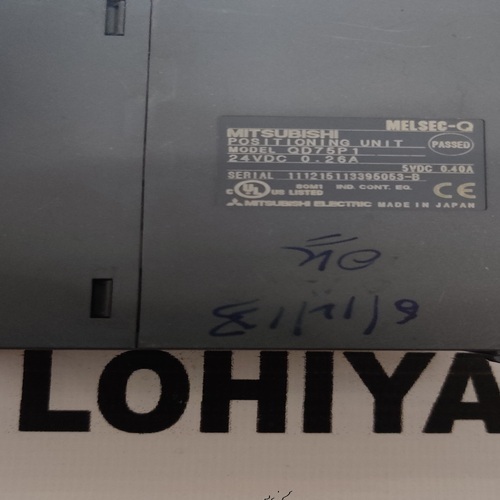 Mitsubishi Qd75p1 Positioning Module