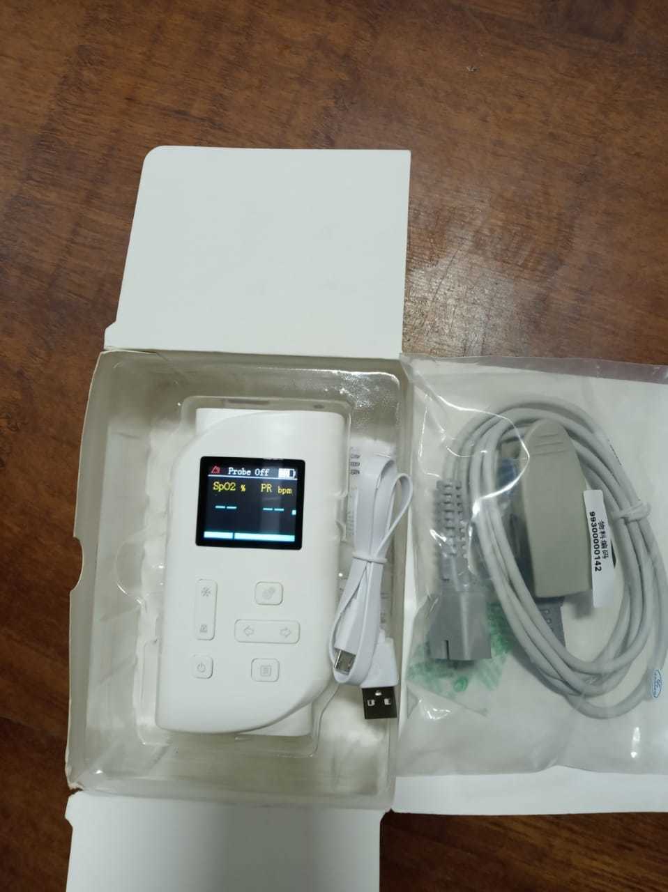 Handheld Pulse Oximeter Nt 1c Color Code: White