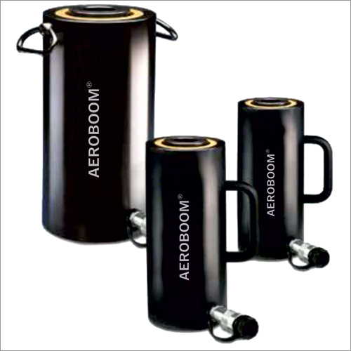 Black Arach Series Single Acting Aluminum Hollow Plunger Cylinder