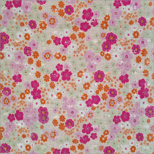 Digital Print On Swish Dot Fabric Services