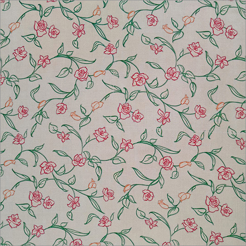 Sublimation Digital Print On Poly Crepe Fabric Services